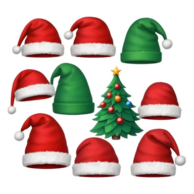 christmas hats sticker
