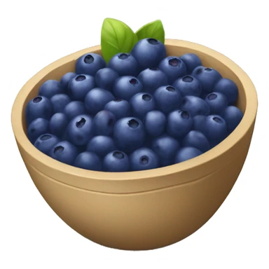 blueberry açai bowl sticker