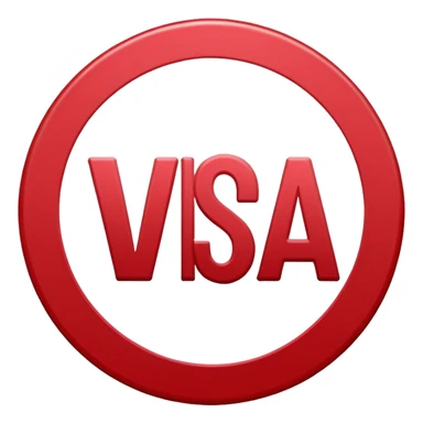 visa approval stamp sticker