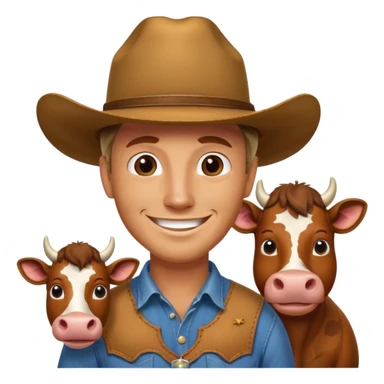 🐮 +🧍🏻‍♂️? sticker