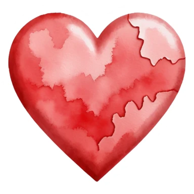 minimalist watercolor heart icon, monochromatic silver washes, soft bleeding edges, on textured white paper, serene and emotional, perfect for app icon, transparent background, flat lay --style raw --stylize 150 sticker