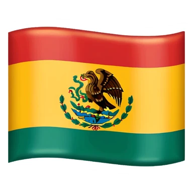 "State flag of Jalisco. Render this image in the distinct, simplified, and glossy art style of an iOS emoji flag, similar to 🇲🇽." sticker