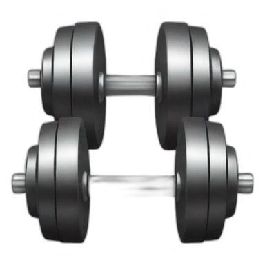dumbells sticker