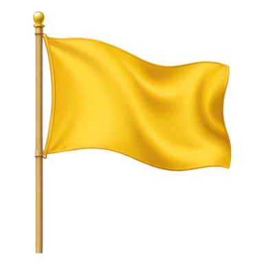 Create a yellow flag  sticker