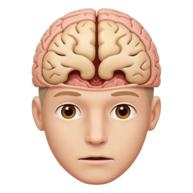 a man that dont know what to do and with the brain out of your opened head sticker