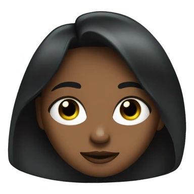 2 chicas abrazadas una negra con ojos azules y la otra con ojos verdes sticker