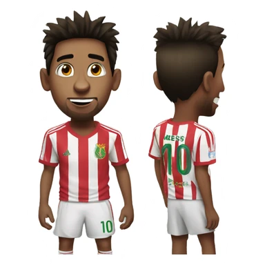 Messi a madagascar  sticker