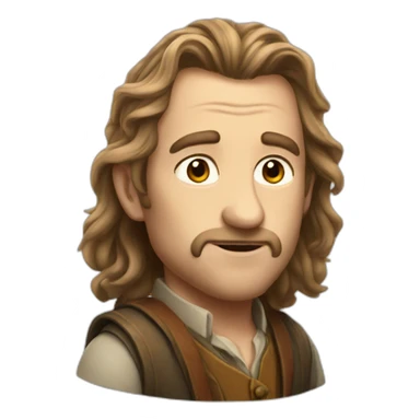 Sam Hobbit sticker