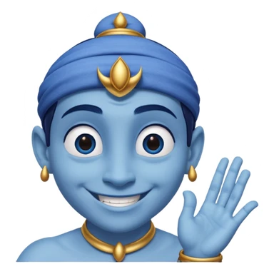 Genie from Aladdin. make several options for the genie from alladin cartoon for the further animation, i want that he shows the like with his left hand and smiles sticker