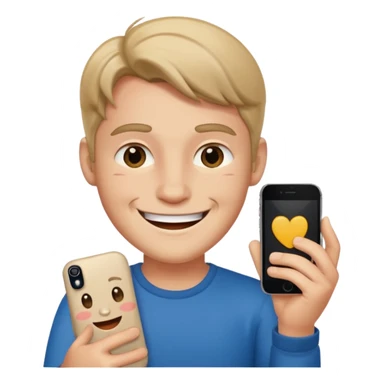 Leon guiñando el ojo iphone sticker