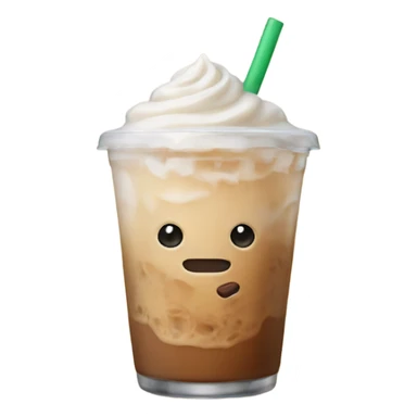 Iced chai latte sticker