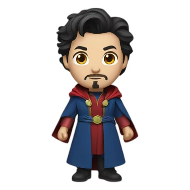 little doctor strange  sticker