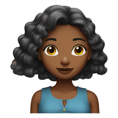 beautiful girl with the words good night in front of her body sticker