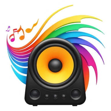 loud music sticker