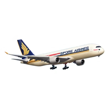 Singapore Airlines Rainbow sticker