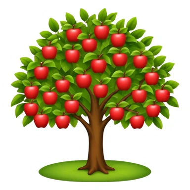 apple tree sticker