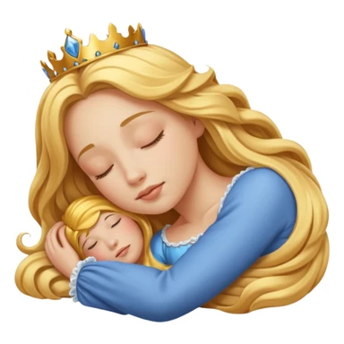 Sleeping Princess  sticker