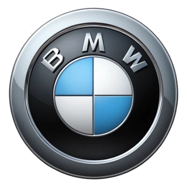 Bmw logo sticker