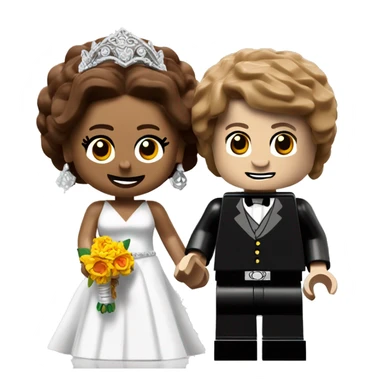 Lego queen masala and Anakin  Skywalker get married then have kids together.  sticker