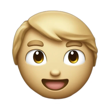 Sabziro holds the emblem of Telegram Messenger sticker