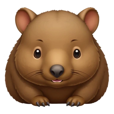 Wombat sticker