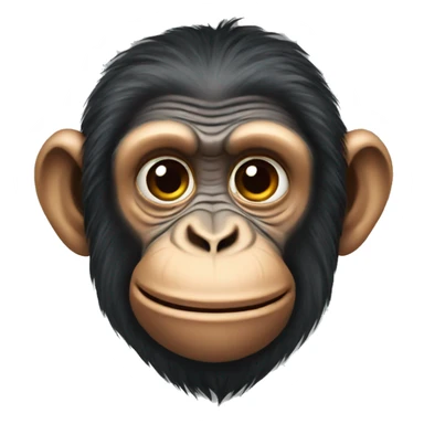 Chimp sticker