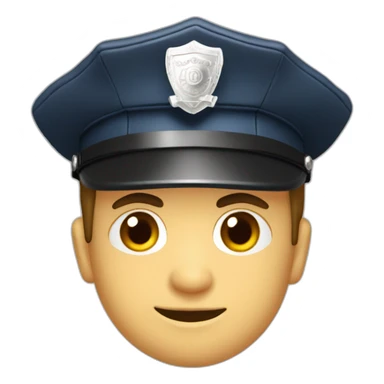 Policia antidisturbios con casco rojo sticker