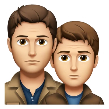 sam and dean winchester sticker
