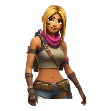 Renegade raider fortnite sticker