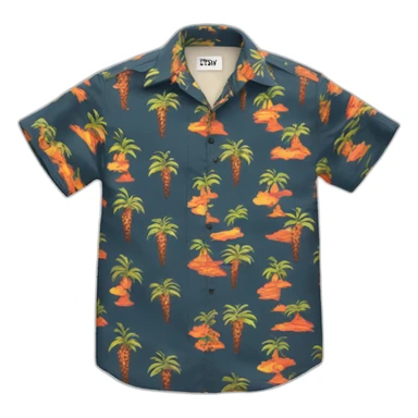 Magnum pi hawaii shirt waving sticker