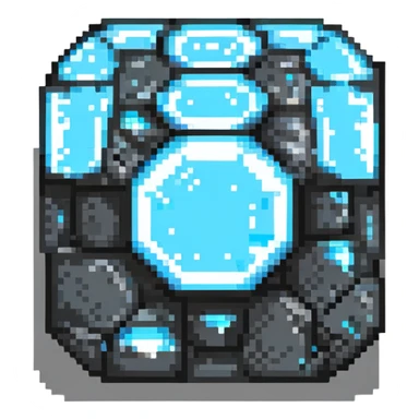 minecraft diamond ore block sticker