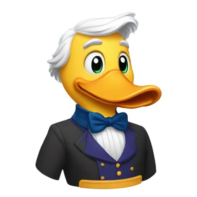 Donald le canard sticker