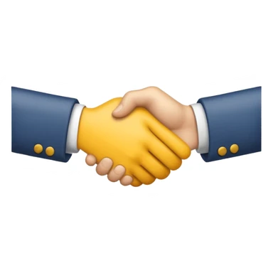 emoji of Handshake with a Slash sticker
