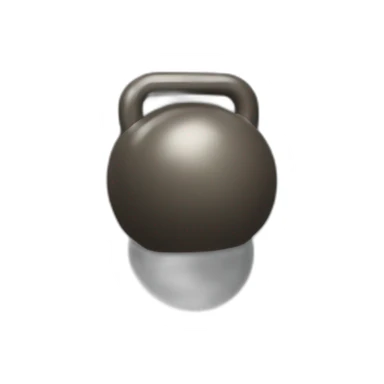 heavy kettlebell --no-face sticker