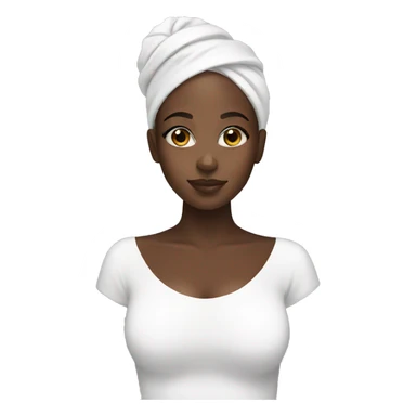 black girl skincare  sticker