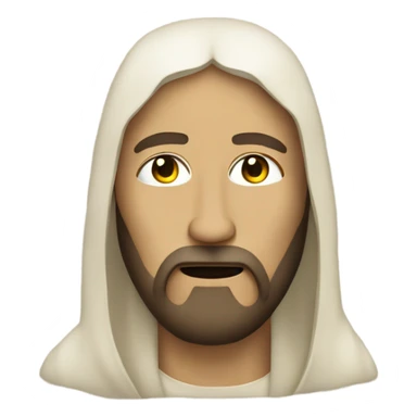 Jesus Christ in a Covid mask sticker