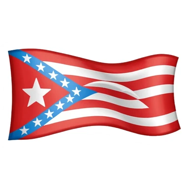 🇵🇷 to light blue where the star is located sticker