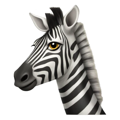 Zebra mixed with giraffe  sticker