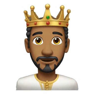 the king of moroco sticker