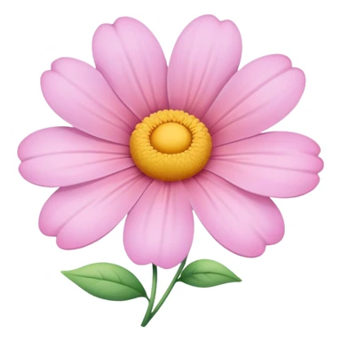 pastel flower sticker