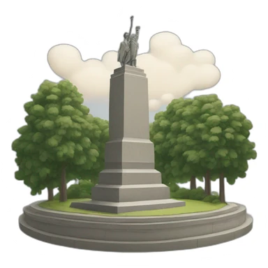 latvian monument of freedom sticker