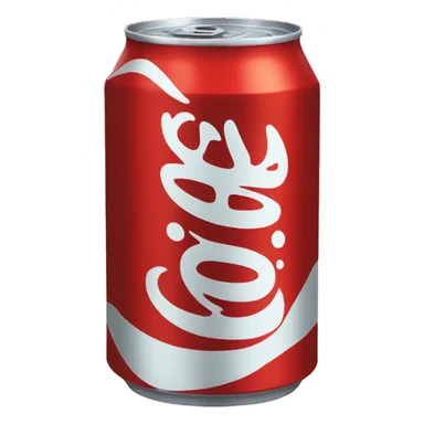 can of coca cola sticker