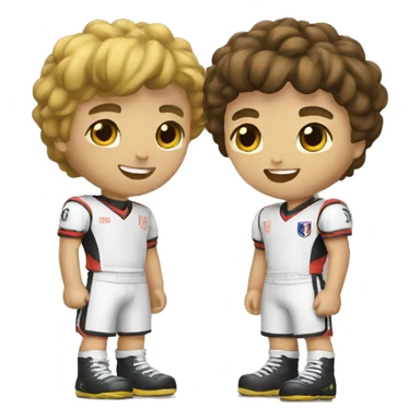 The first time the team had played together was the first game in which they played in a tournament  sticker