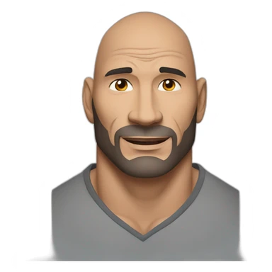 actor dave bautista cartoon wearing henley  sticker