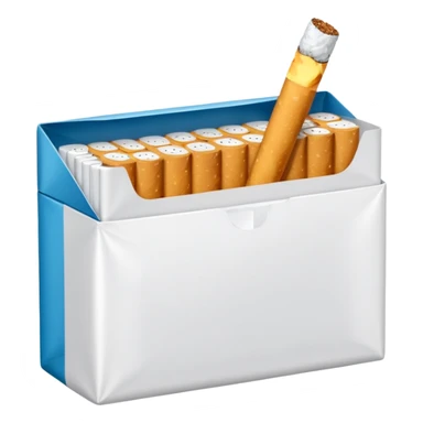 WITH A WHOLE PACK OF CIGARETTES
 sticker