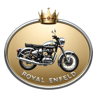 Royal Enfield logo sticker
