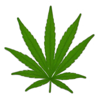 Blunt weed sticker
