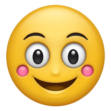Emoji guiñando un ojo feliz sticker