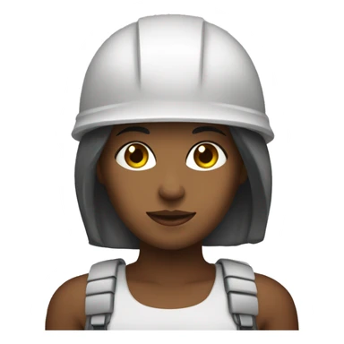 Mulher Loira, com capacete sticker