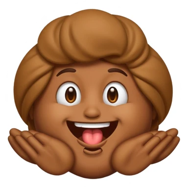 A person farting emoji sticker